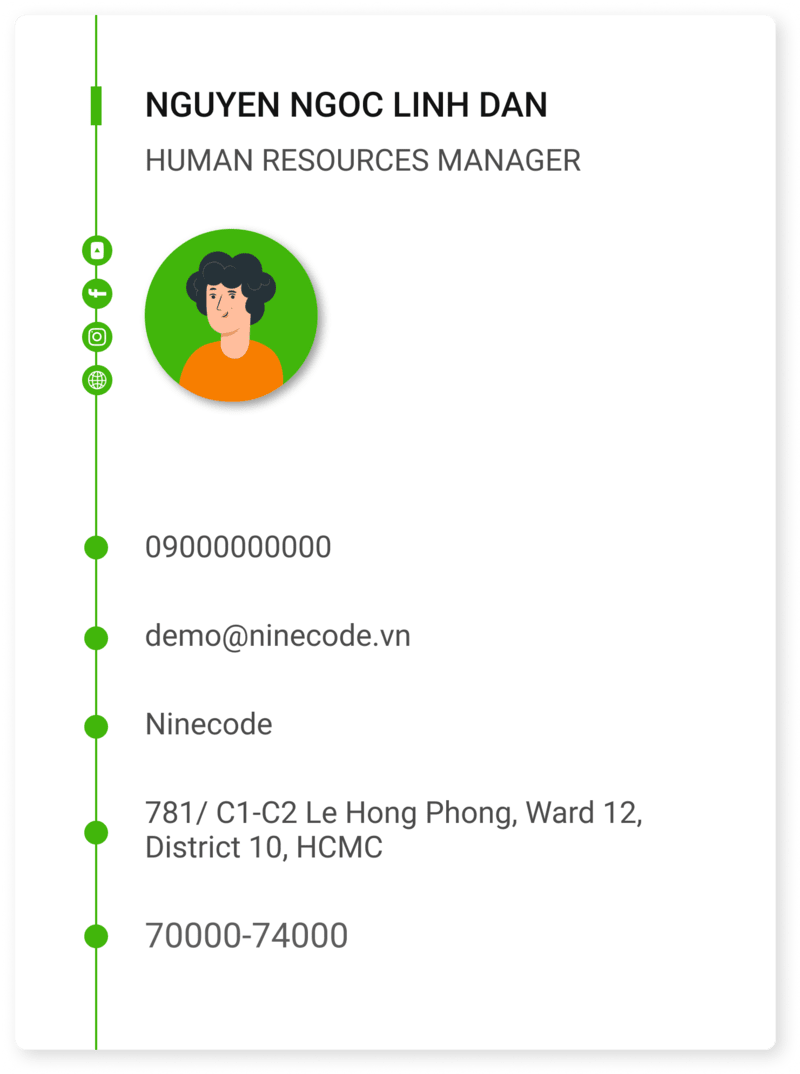 Mẫu danh thiếp 10